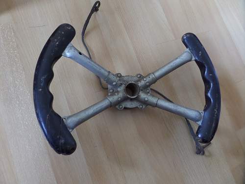 Russian ww2 ? Aircraft Steering wheel