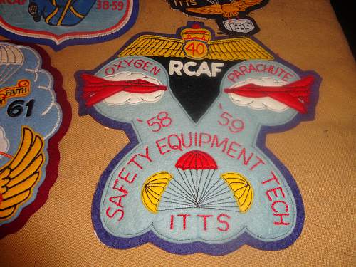 A Large collection of RCAF Patches