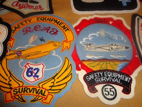 A Large collection of RCAF Patches