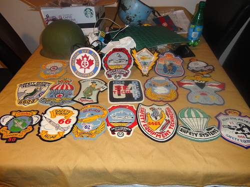 A Large collection of RCAF Patches