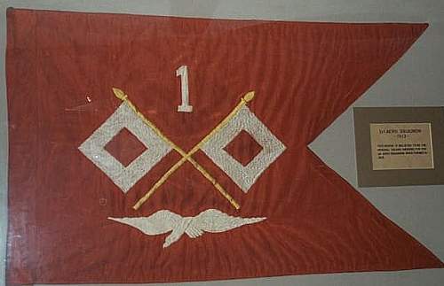 US 1st Aero Squadron Colors (Guidon) 1913