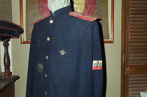 Super Rare 1912 Imperial Russian Pilot Uniform