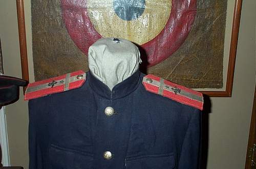 Super Rare 1912 Imperial Russian Pilot Uniform