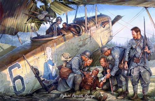 Painting: &quot;Highest Possible Courage&quot; by John D. Shaw