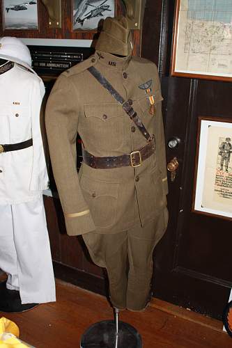 Lt. Allens WWI uniform