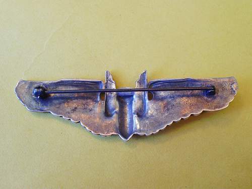 FAKE World War II Allied Cloth, Bullion &amp; Metal Wings