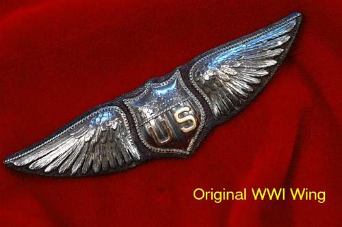 FAKE World War I Allied Forces Bullion &amp; Metal Wings