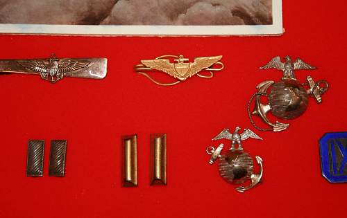 WW1 Marine Pilot / 2 Victories / Navy Cross