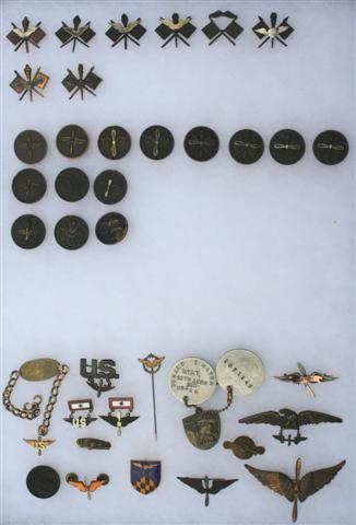 U.S. Air Service Collar Insignia Collection