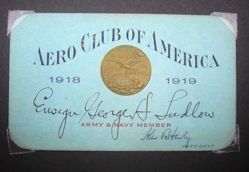 WW1  Naval Pilot Medal of Honor ACtion