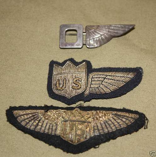 FAKE World War I Allied Forces Bullion &amp; Metal Wings