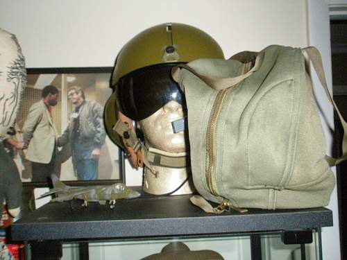 P-4A Helmet and MBU-3/P O2 mask