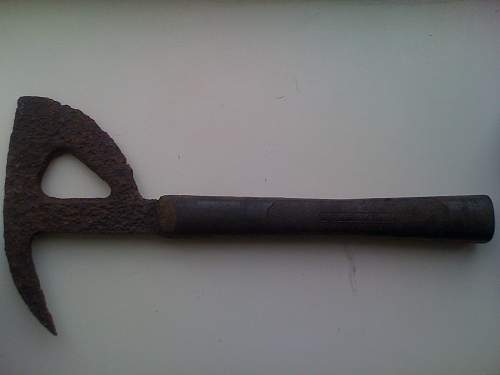 RAF Air Ministry marked Escape Axe