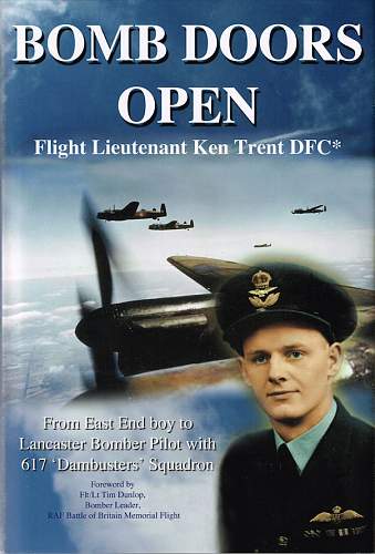 Bomb doors open by Flight Lieutenant Ken Trent DFC and bar.
