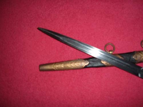 Prewar to 1940 Latvian Army Carl Eickhorn Parade Dagger, 100% original Prewar, please ?