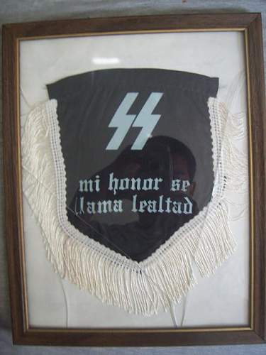 Mini Nazi German flags from Spain?
