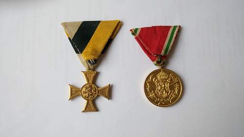 2 Bulgarian medals