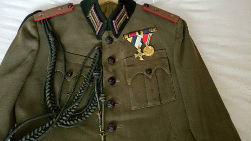 Bulgarian WW2 Officer uniform - revsited