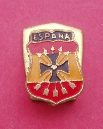 Spanish Blue Division Arm Shield for Review