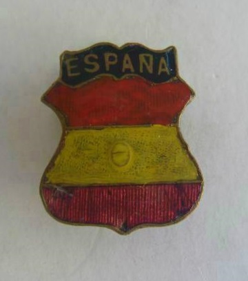 Spanish Blue Division Arm Shield for Review