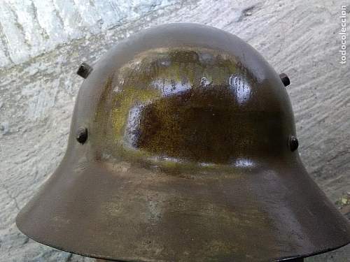 Czechoslovakian Spanish Civil War Helmet