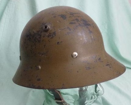 Czechoslovakian Spanish Civil War Helmet