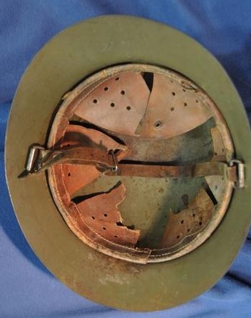 Czechoslovakian Spanish Civil War Helmet