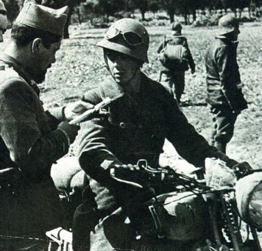 Czechoslovakian Spanish Civil War Helmet