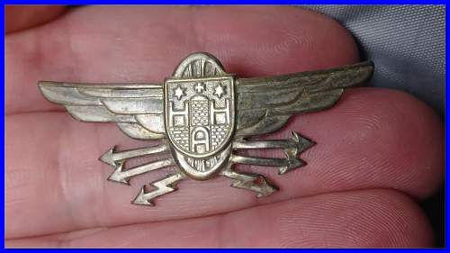 WW2 Axis Cap Insignia ?