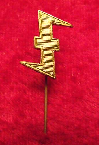 NSB Dutch Wolfsangel Stickpin