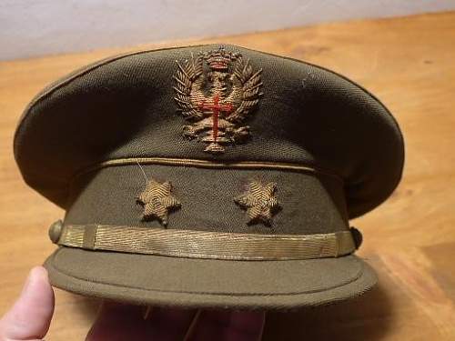 Franco era Spanish Visor Cap