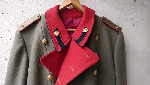 WW2 Royal Bulgarian general's overcoat