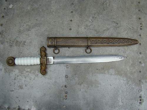 CROATIAN ww2 NDH Navy dagger - FAKE or not ?