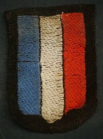 France Charlemagne SS arm patch
