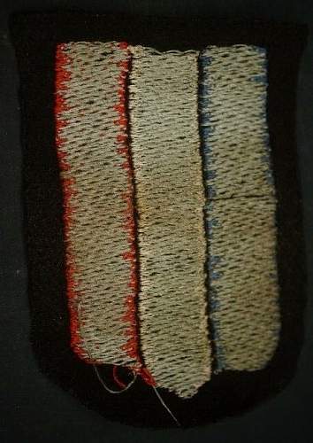 France Charlemagne SS arm patch