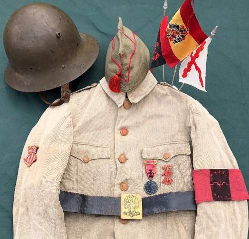 Spanish Nationalist Tunic of the civil war