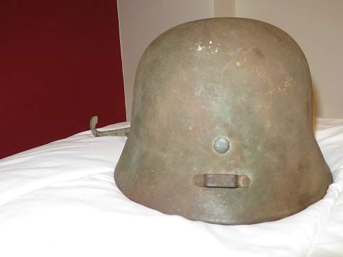 Hungarian 35M helmet - civil to combat??