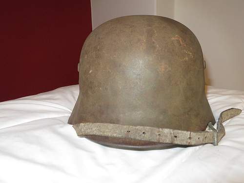 Hungarian 35M helmet - civil to combat??