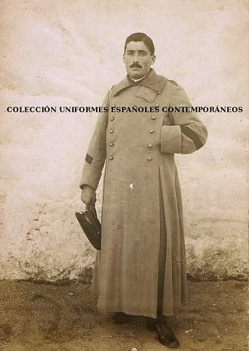 Spanish Infantry Overcoat King Alfonso XIII era