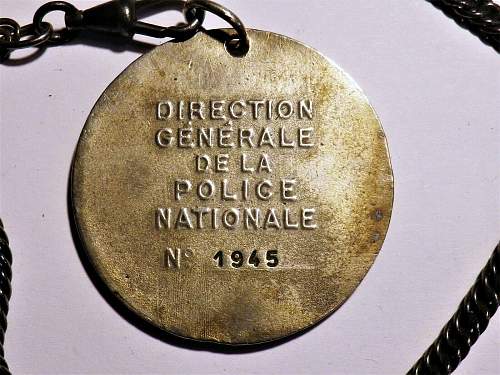 Vichy France police &quot;KriPo&quot; disc