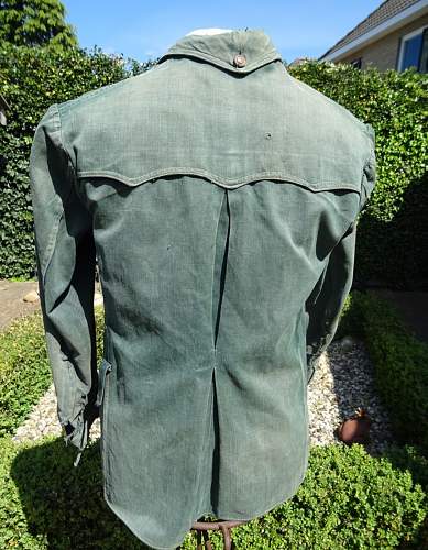 German Ïtalian&quot; green Sahariana tunic