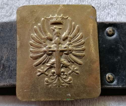 Spanish Belt Buckles- Civil war ?