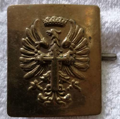 Spanish Belt Buckles- Civil war ?