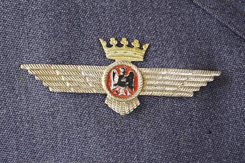 SPANISH FRANCO ???? Pilots badge ...exact period of manurfacture help required ...