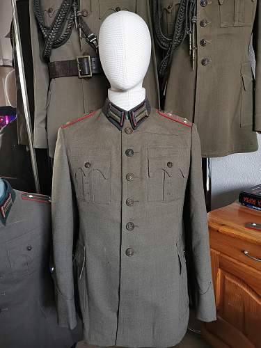 Bulgarian Colonel's tunic + documents