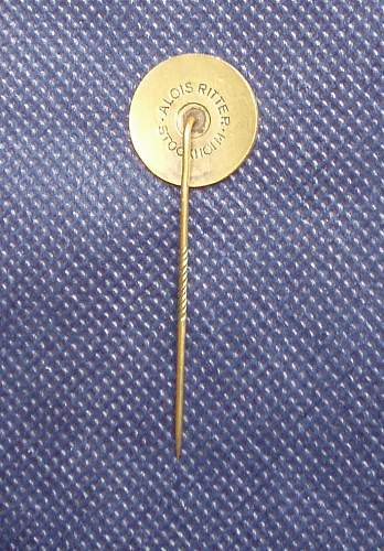 Swedish S.N.S.P stick pin