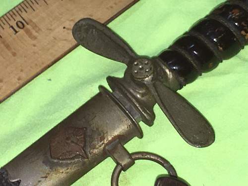 What is this dagger called? Propeller crossguard...