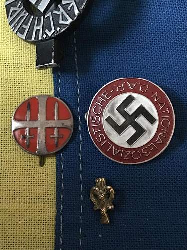 Nasjonal Samling (Norway) Hirden badge