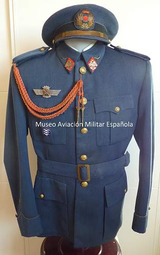 Spanish Blue Squadron pilot wing
