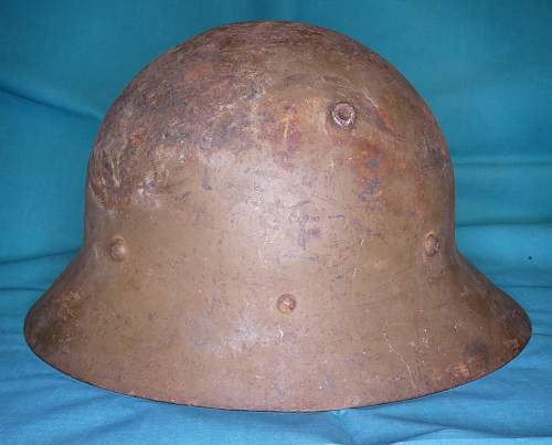 Czechoslovakian Spanish Civil War Helmet